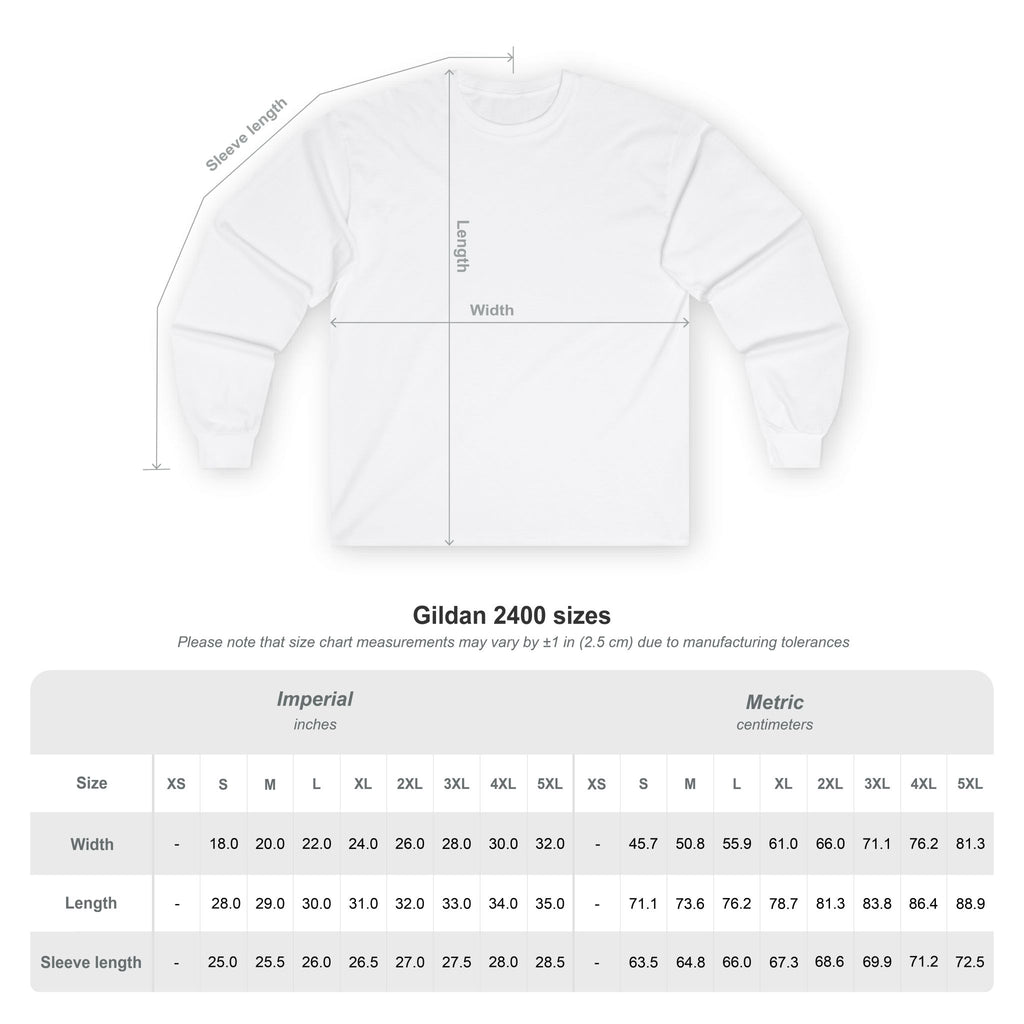 Long Sleeve Tee - Magical Hippo Fairy Design from Sparkle Hollow