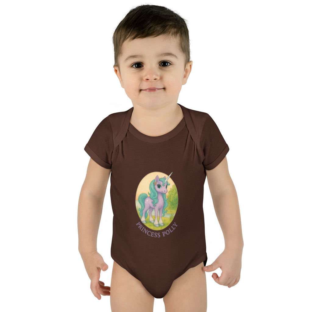 Baby Bodysuit - Princess Polly Unicorn Design