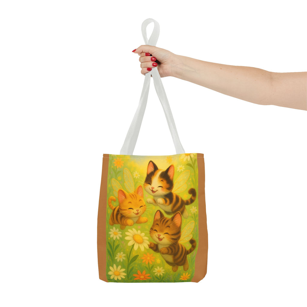 Bumble Cat Tote Bag - Whimsical Design from Sparkle Hollow