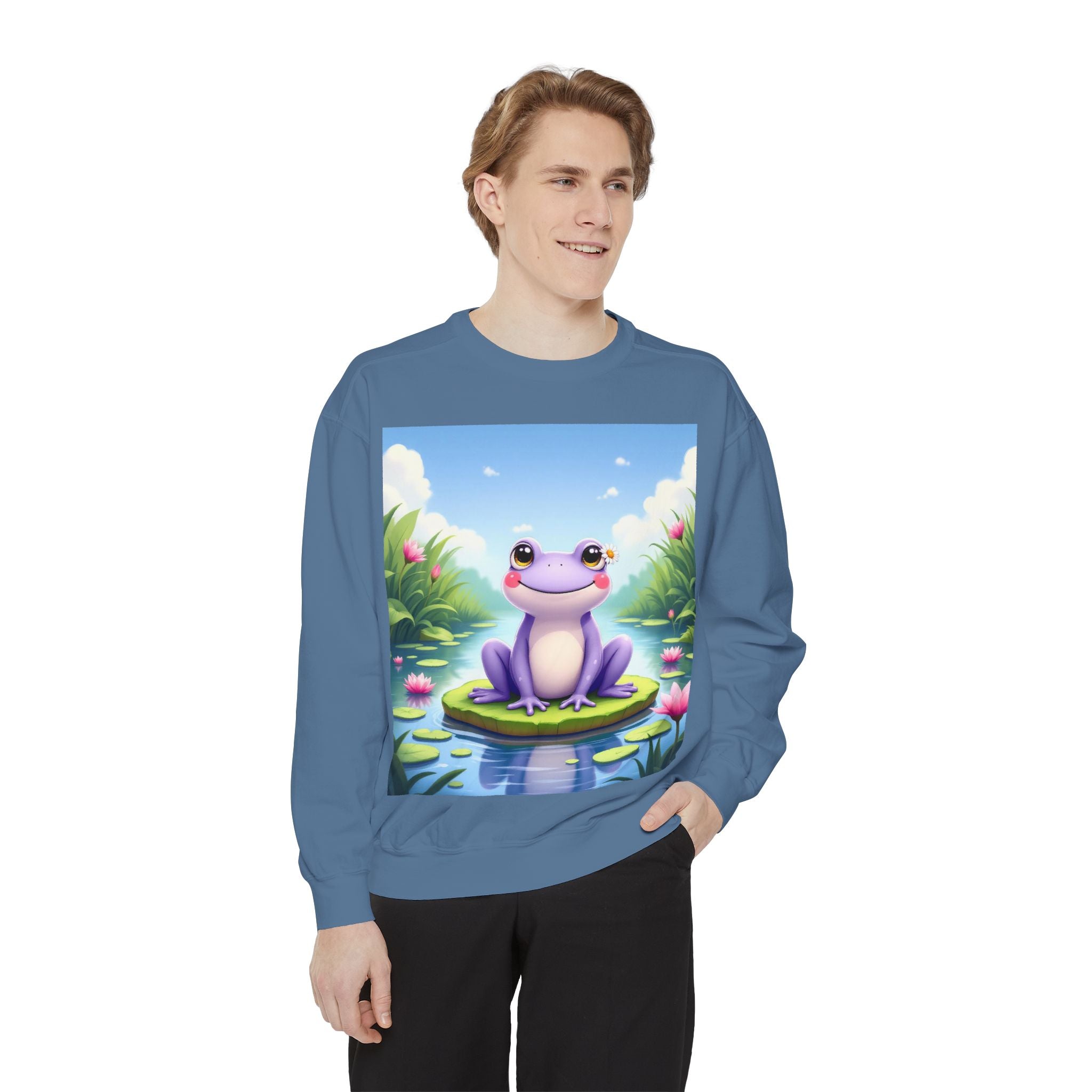 Unisex Garment-Dyed Sweatshirt