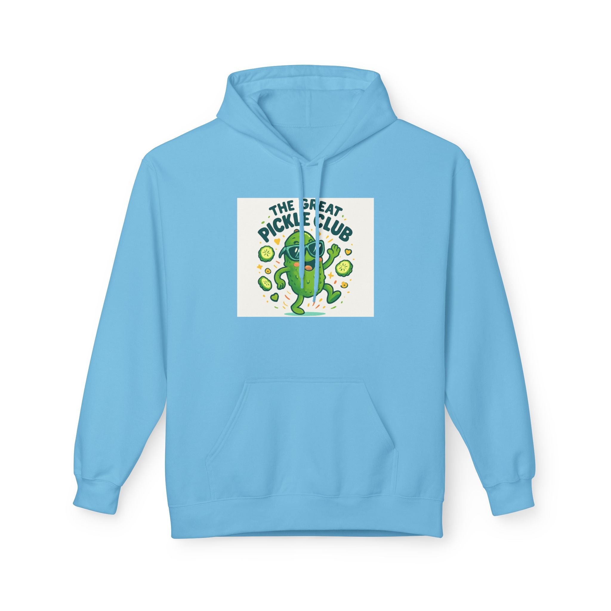 Dancing Pickle Hoodie — Funny Pickleball Player Sweatshirt