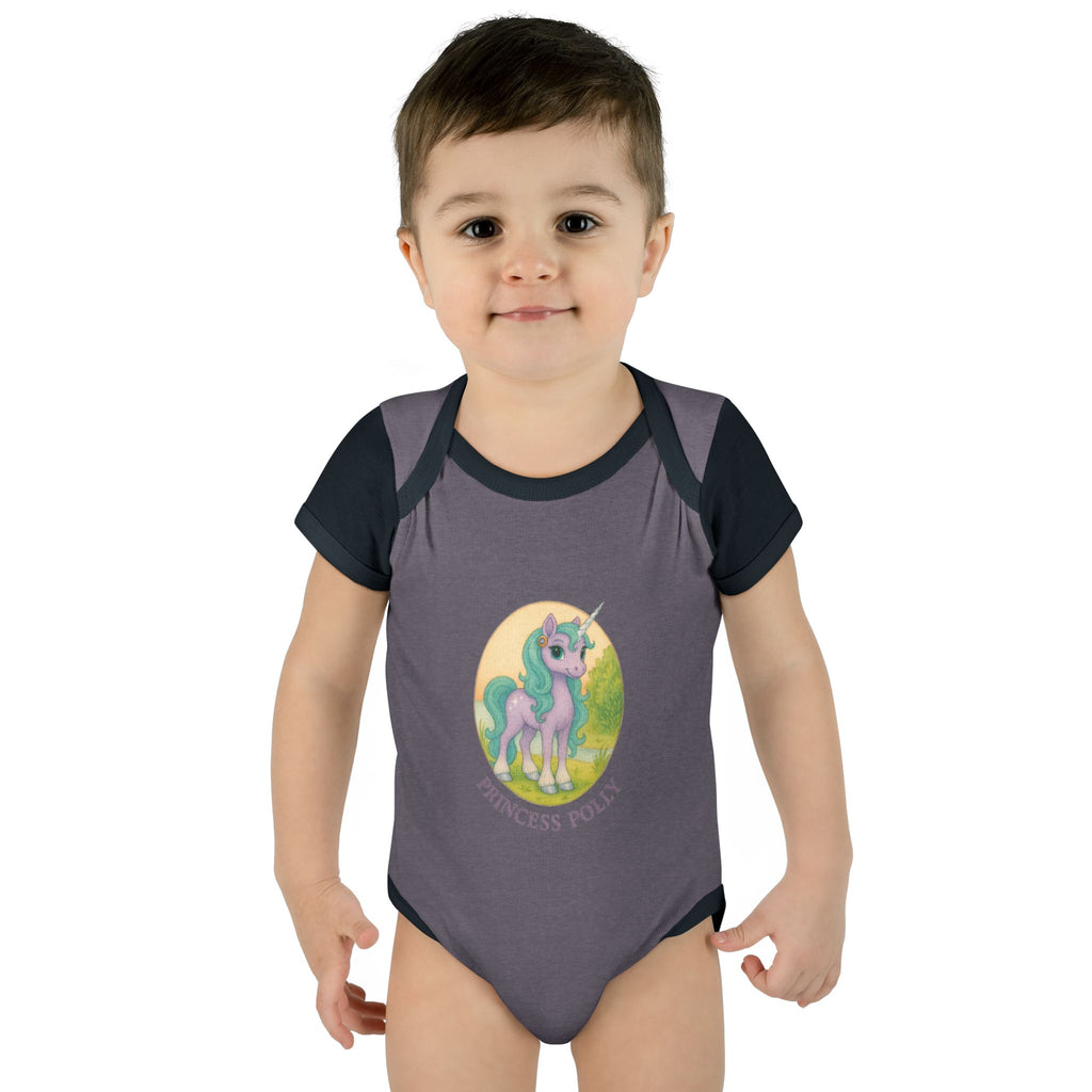 Baby Bodysuit - Princess Polly Unicorn Design