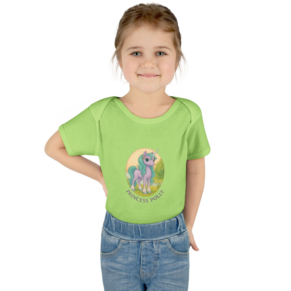 Baby Bodysuit - Princess Polly Unicorn Design