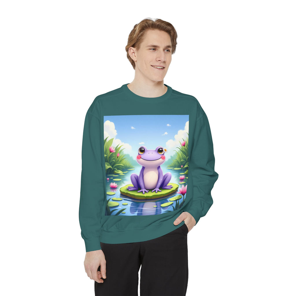 Unisex Garment-Dyed Sweatshirt