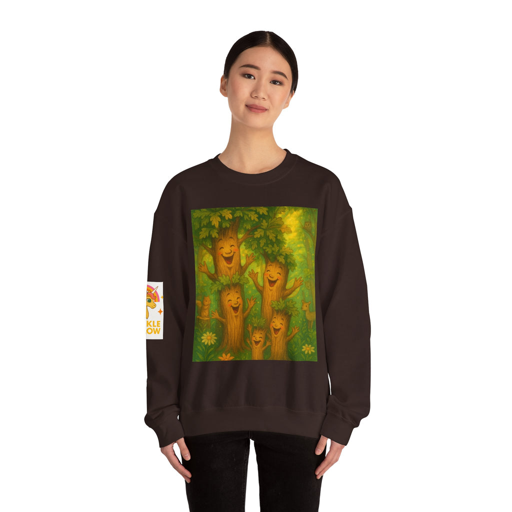 Magical Singing Oaks Family Sweatshirt - Land of Sparkle Hollow Design