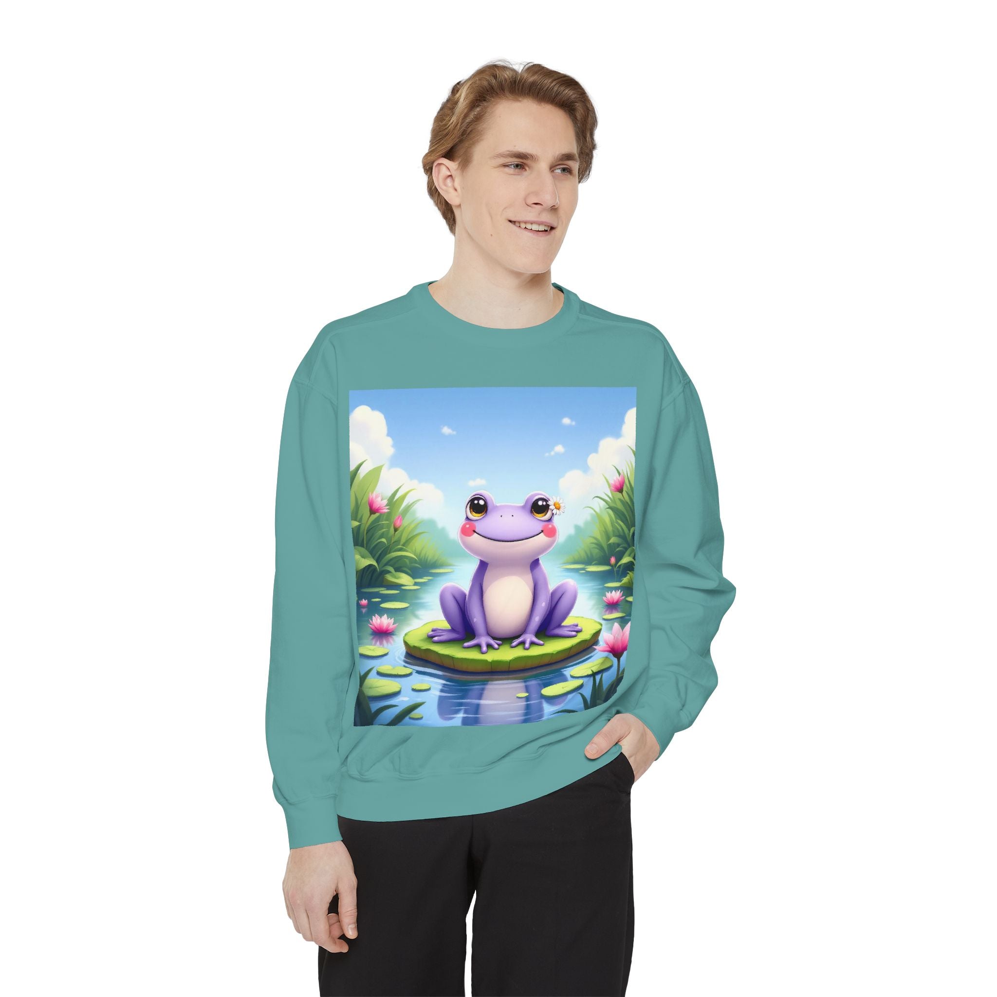 Unisex Garment-Dyed Sweatshirt
