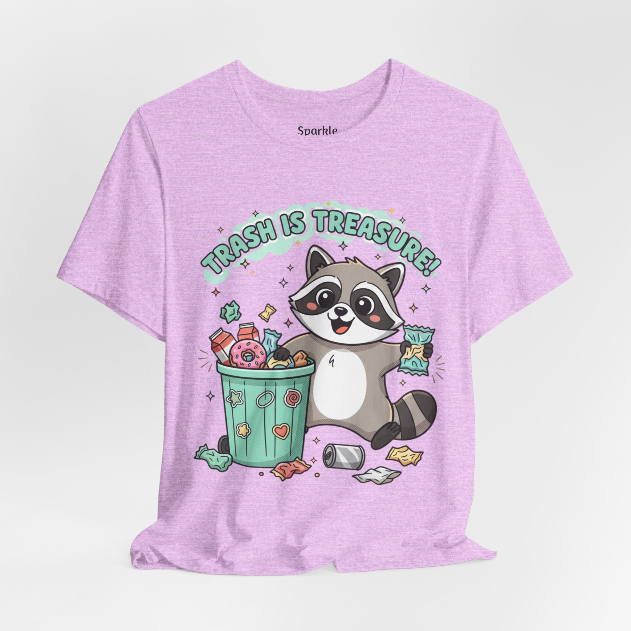 Merry Trash-mas Raccoon Tee | trash panda Christmas, cute holiday humor