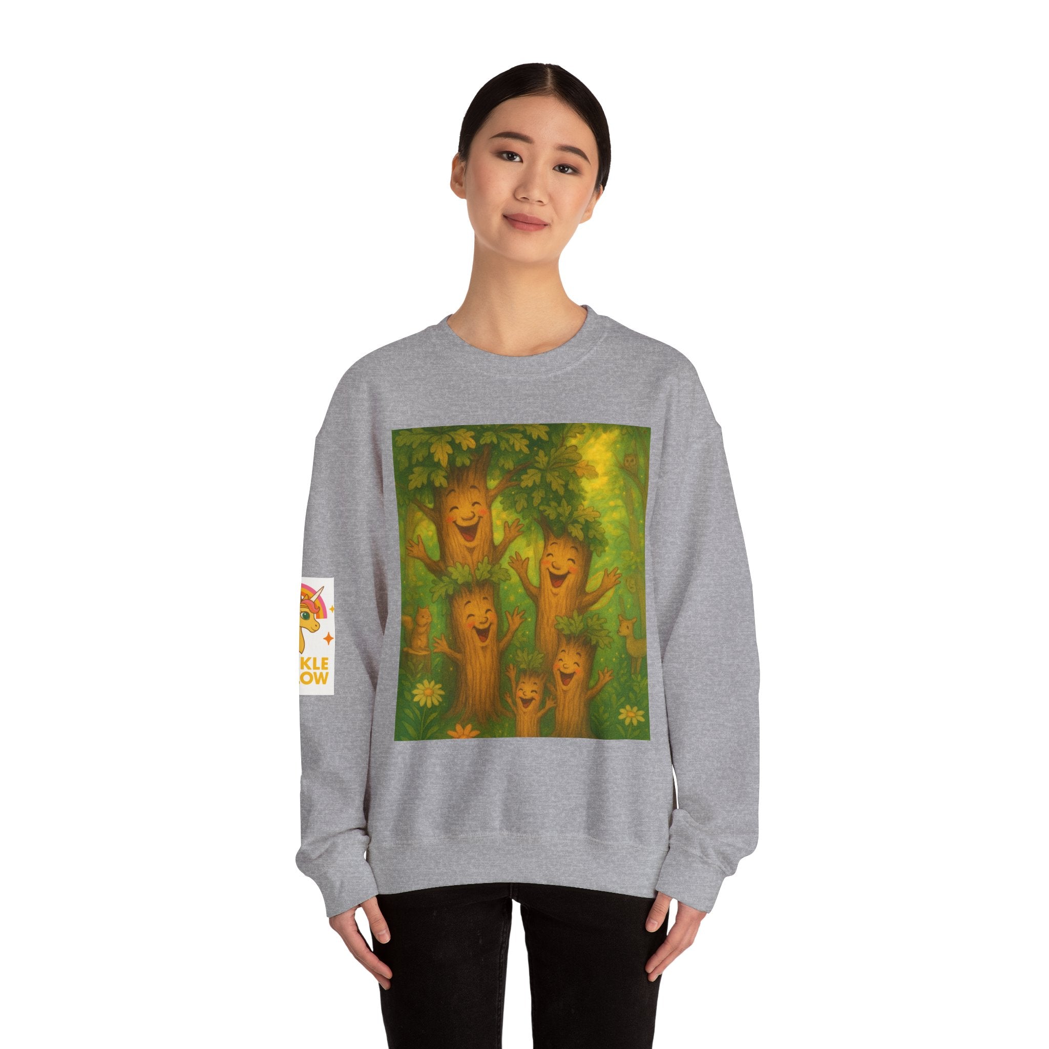 Magical Singing Oaks Family Sweatshirt - Land of Sparkle Hollow Design
