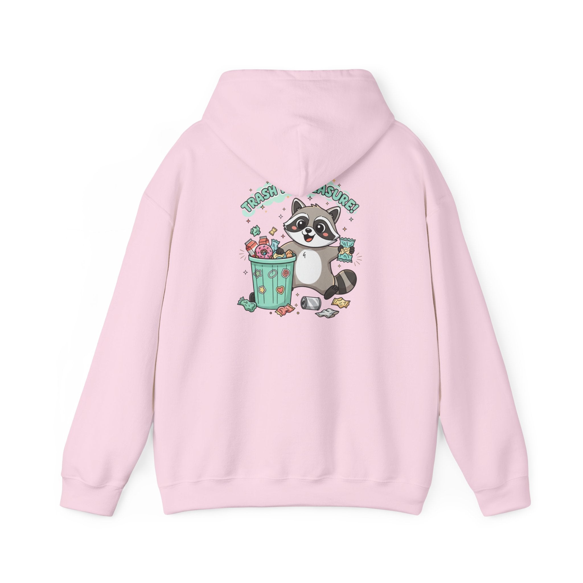 Funny Raccoon Trash Hoodie – 'Trash Panda' Graphic Sweatshirt
