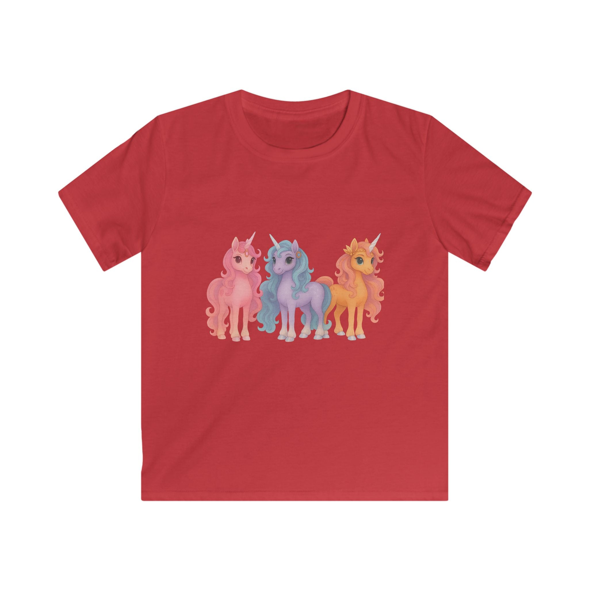 Kids Tee - Whimsical Unicorn Princesses