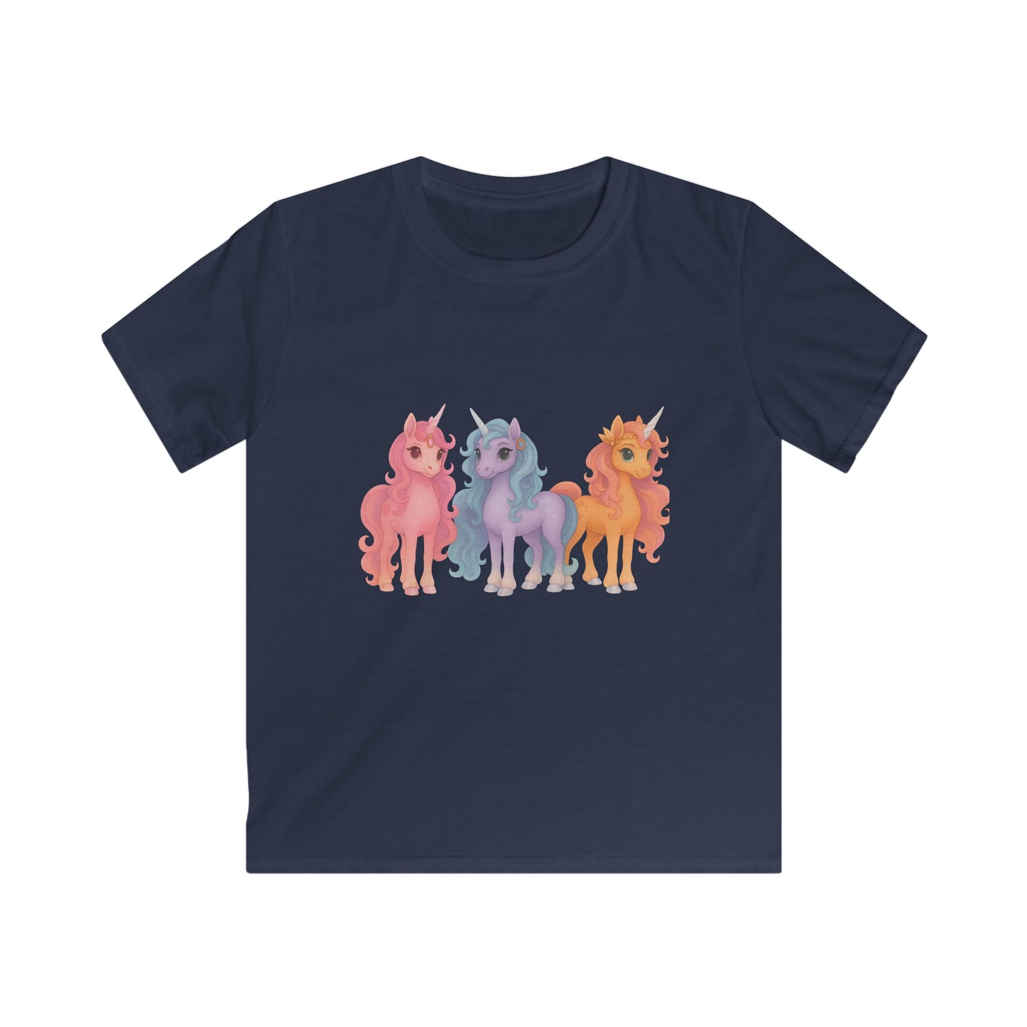 Kids Tee - Whimsical Unicorn Princesses