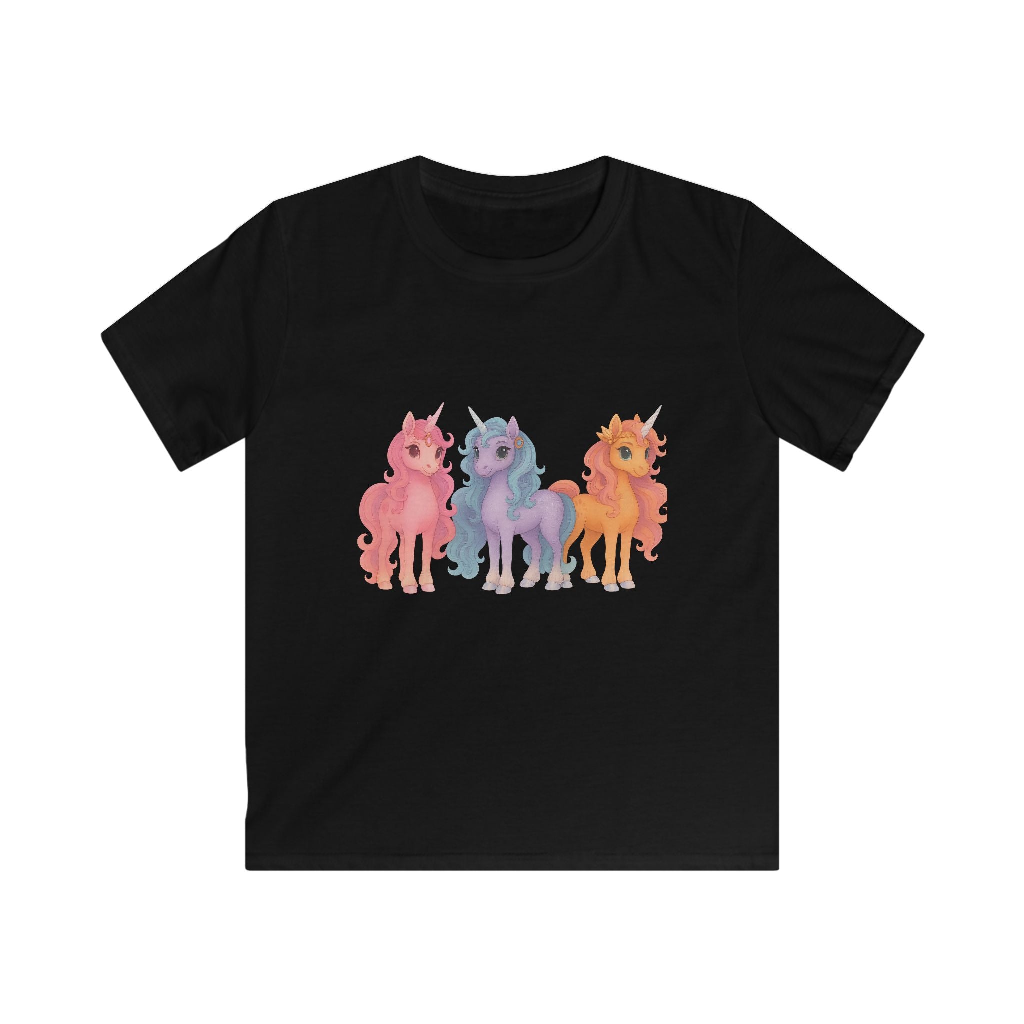 Kids Tee - Whimsical Unicorn Princesses