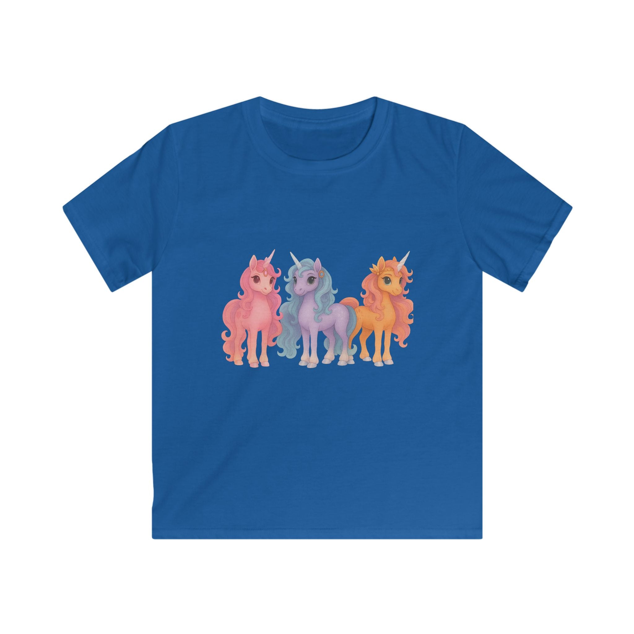 Kids Tee - Whimsical Unicorn Princesses