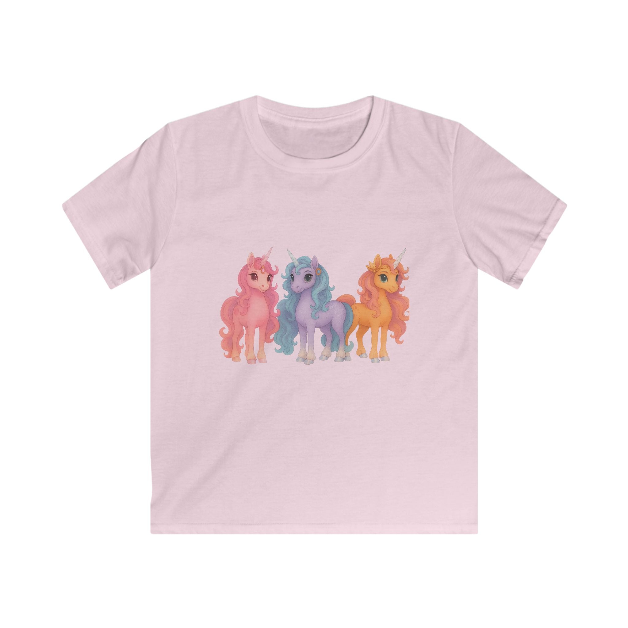 Kids Tee - Whimsical Unicorn Princesses