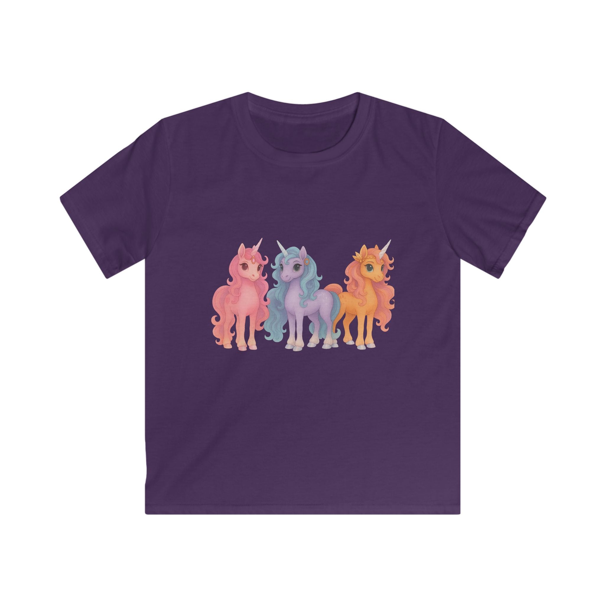 Kids Tee - Whimsical Unicorn Princesses