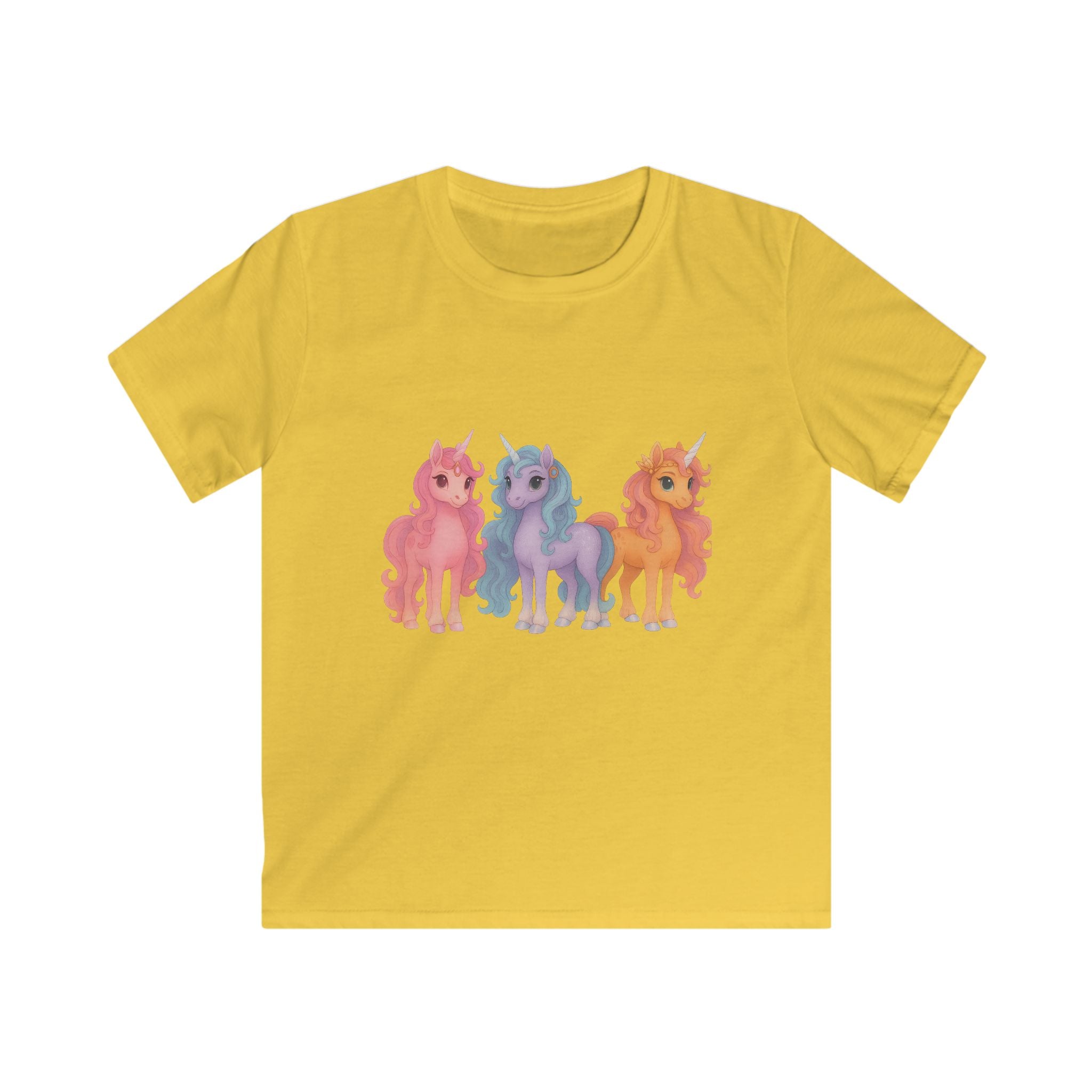 Kids Tee - Whimsical Unicorn Princesses