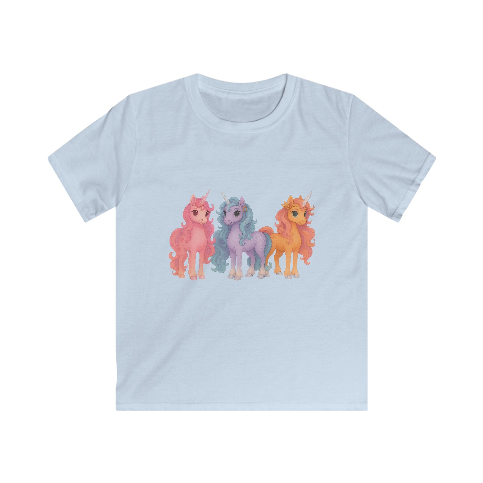 Kids Tee - Whimsical Unicorn Princesses
