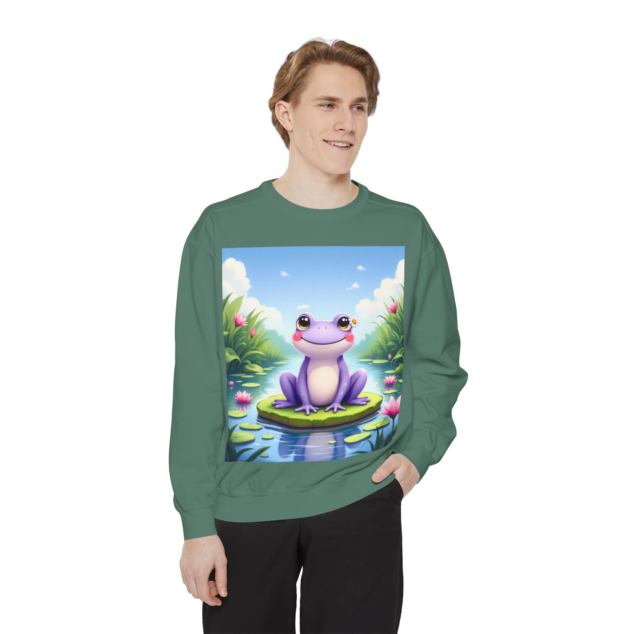 Unisex Garment-Dyed Sweatshirt