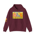 Hooded Sweatshirt - Whimsical Unicorn Princess Trio Design