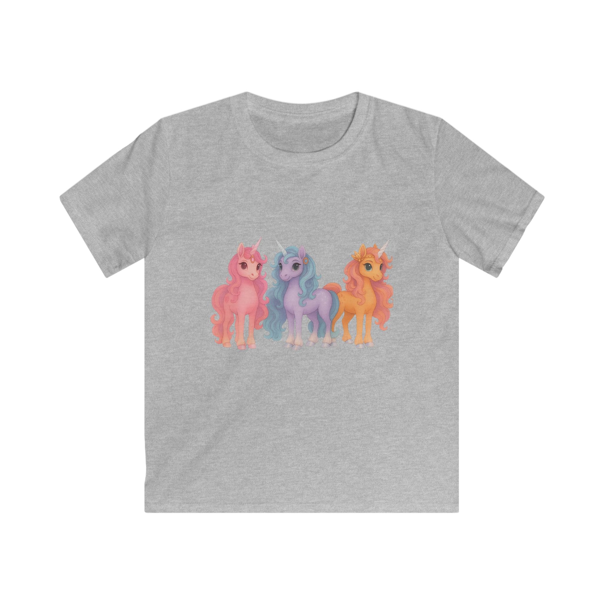 Kids Tee - Whimsical Unicorn Princesses