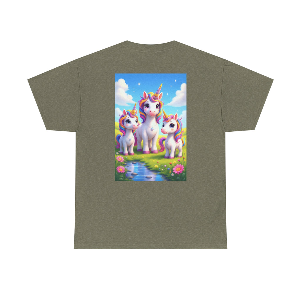 Unisex Tee - Unicorn Family Design