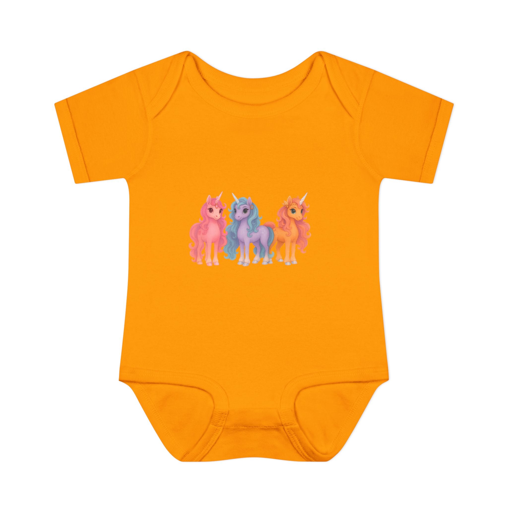 Infant Baby Rib Bodysuit