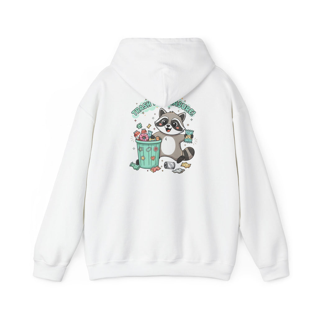 Funny Raccoon Trash Hoodie – 'Trash Panda' Graphic Sweatshirt