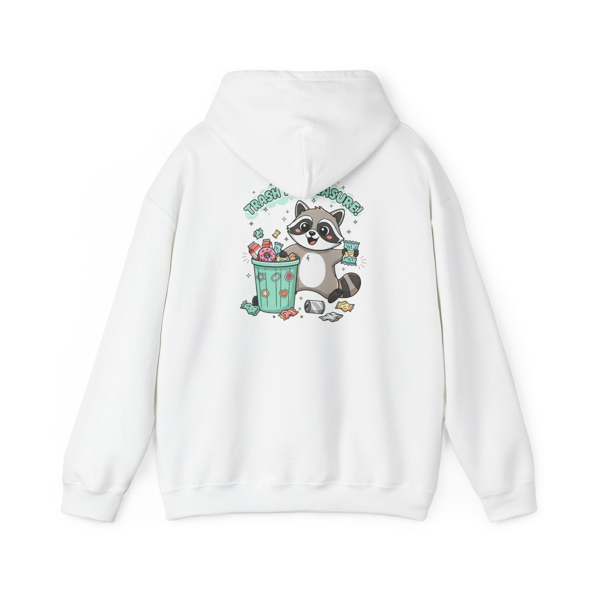 Funny Raccoon Trash Hoodie – 'Trash Panda' Graphic Sweatshirt