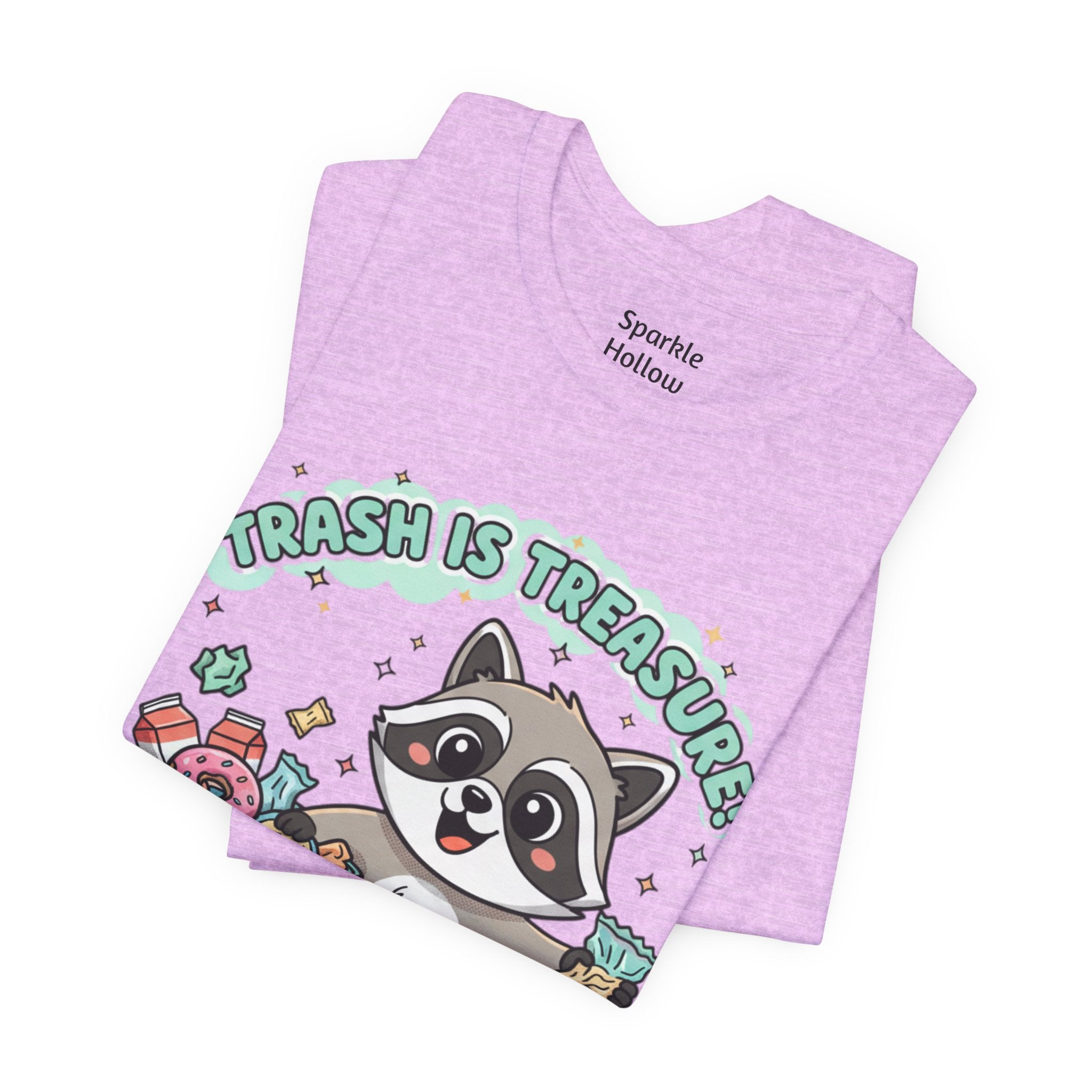 Merry Trash-mas Raccoon Tee | trash panda Christmas, cute holiday humor