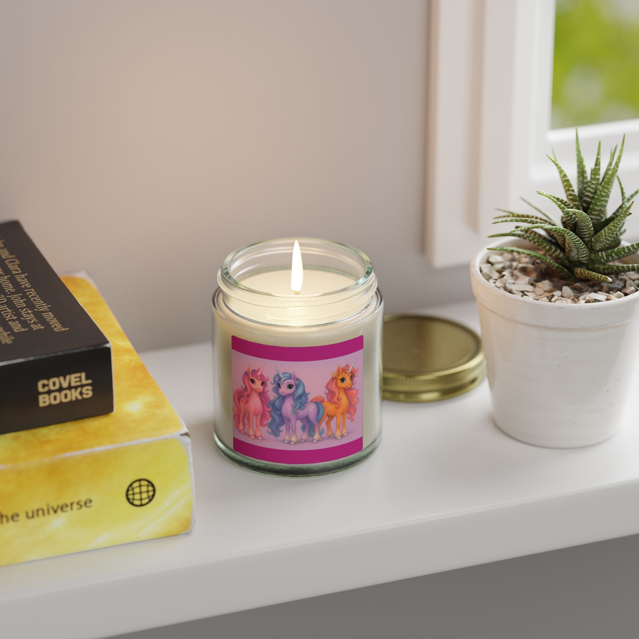 Unicorn Princess Trio Collection - Coconut Apricot Wax - Fun & Whimsical Decor