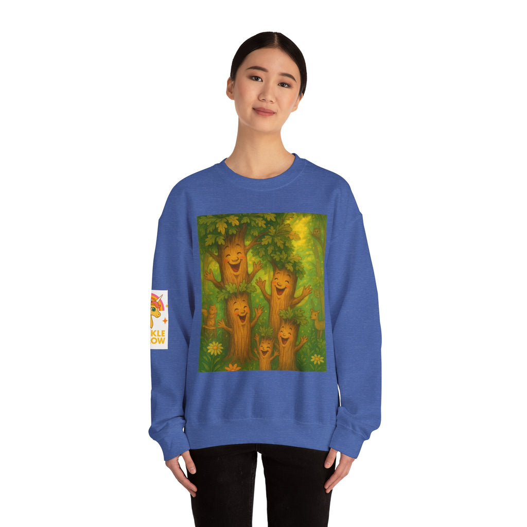 Magical Singing Oaks Family Sweatshirt - Land of Sparkle Hollow Design