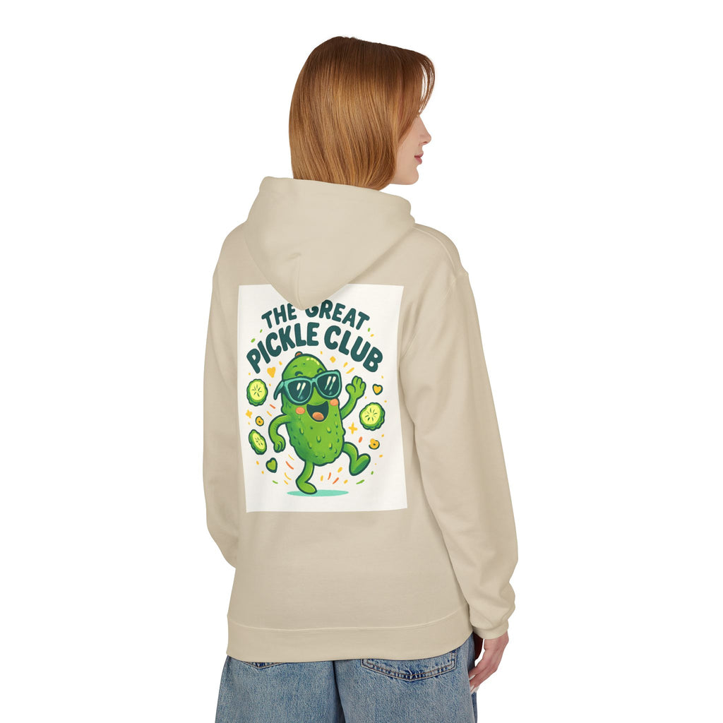 Dancing Pickle Hoodie — Funny Pickleball Player Sweatshirt
