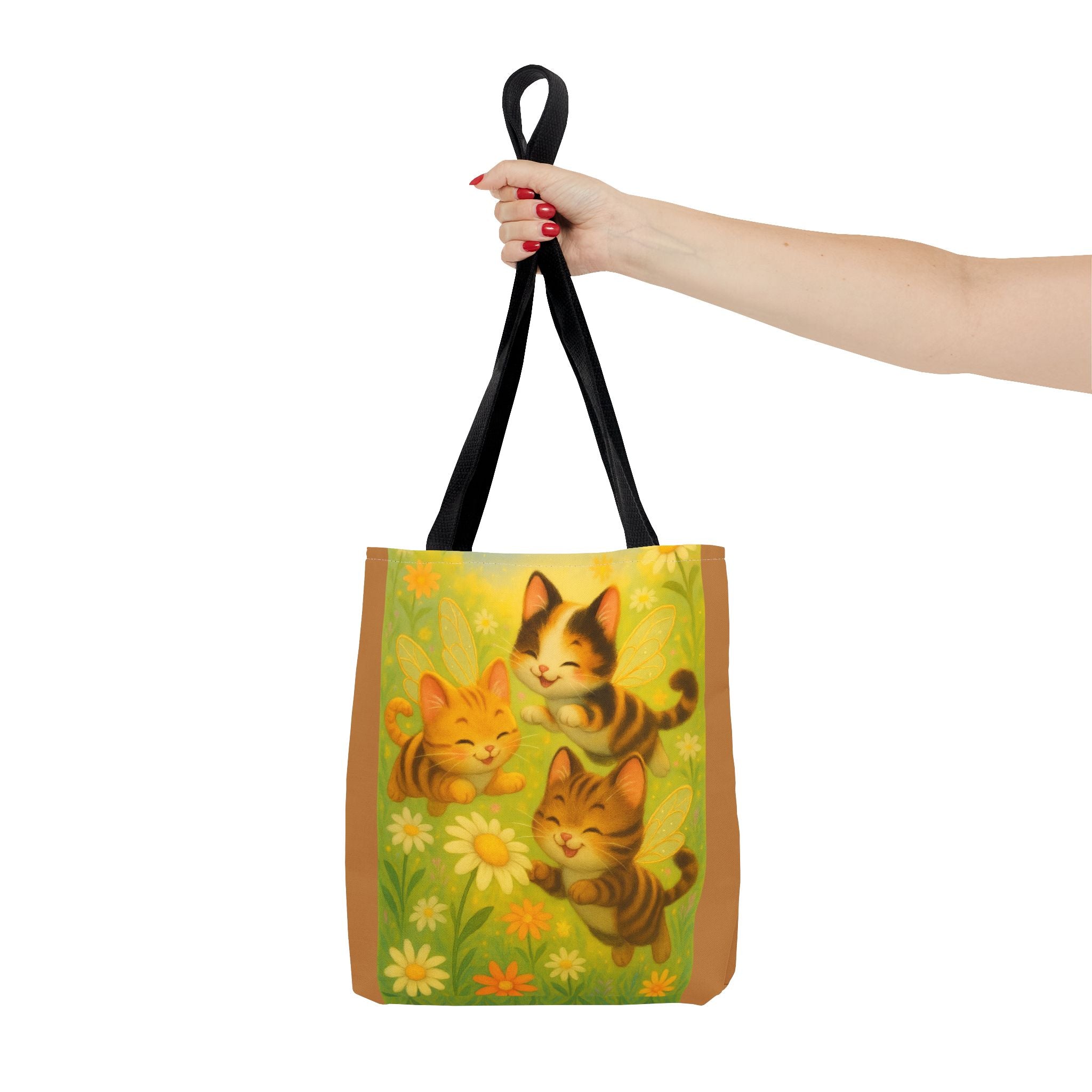 Bumble Cat Tote Bag - Whimsical Design from Sparkle Hollow