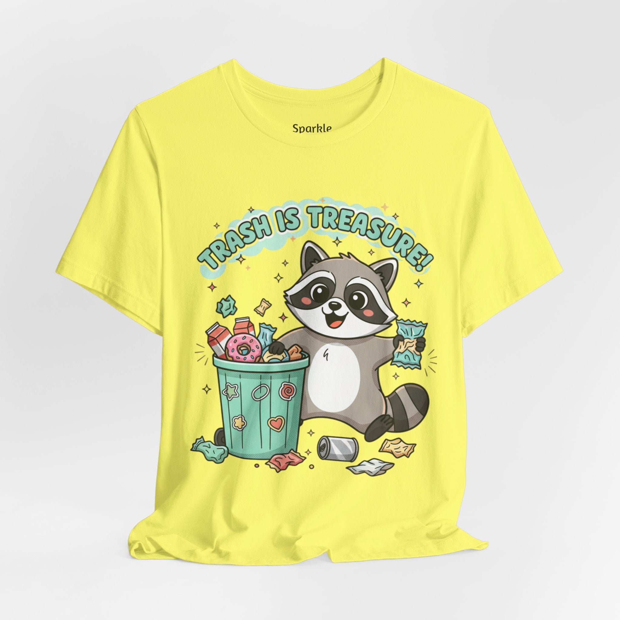 Merry Trash-mas Raccoon Tee | trash panda Christmas, cute holiday humor