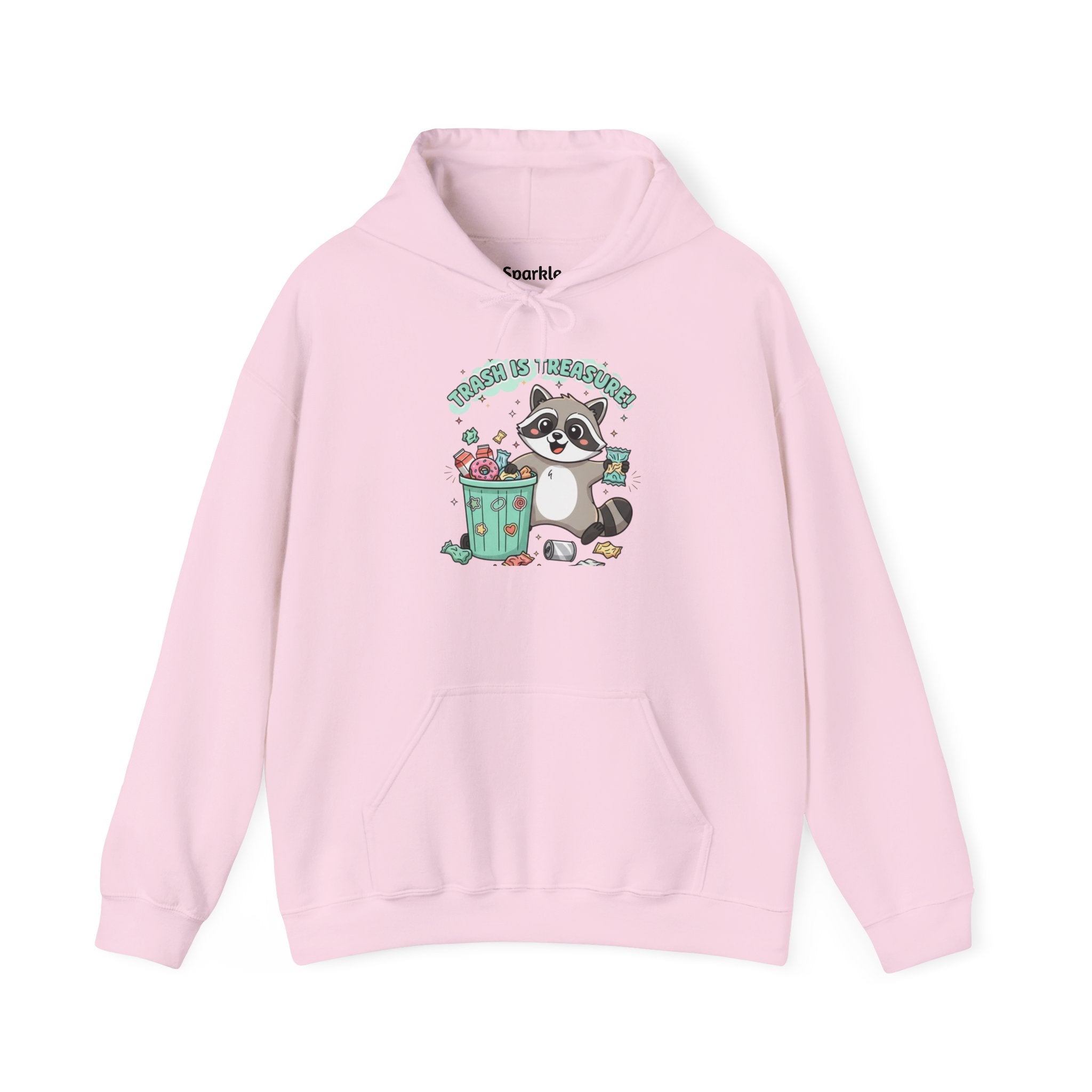 Funny Raccoon Trash Hoodie – 'Trash Panda' Graphic Sweatshirt