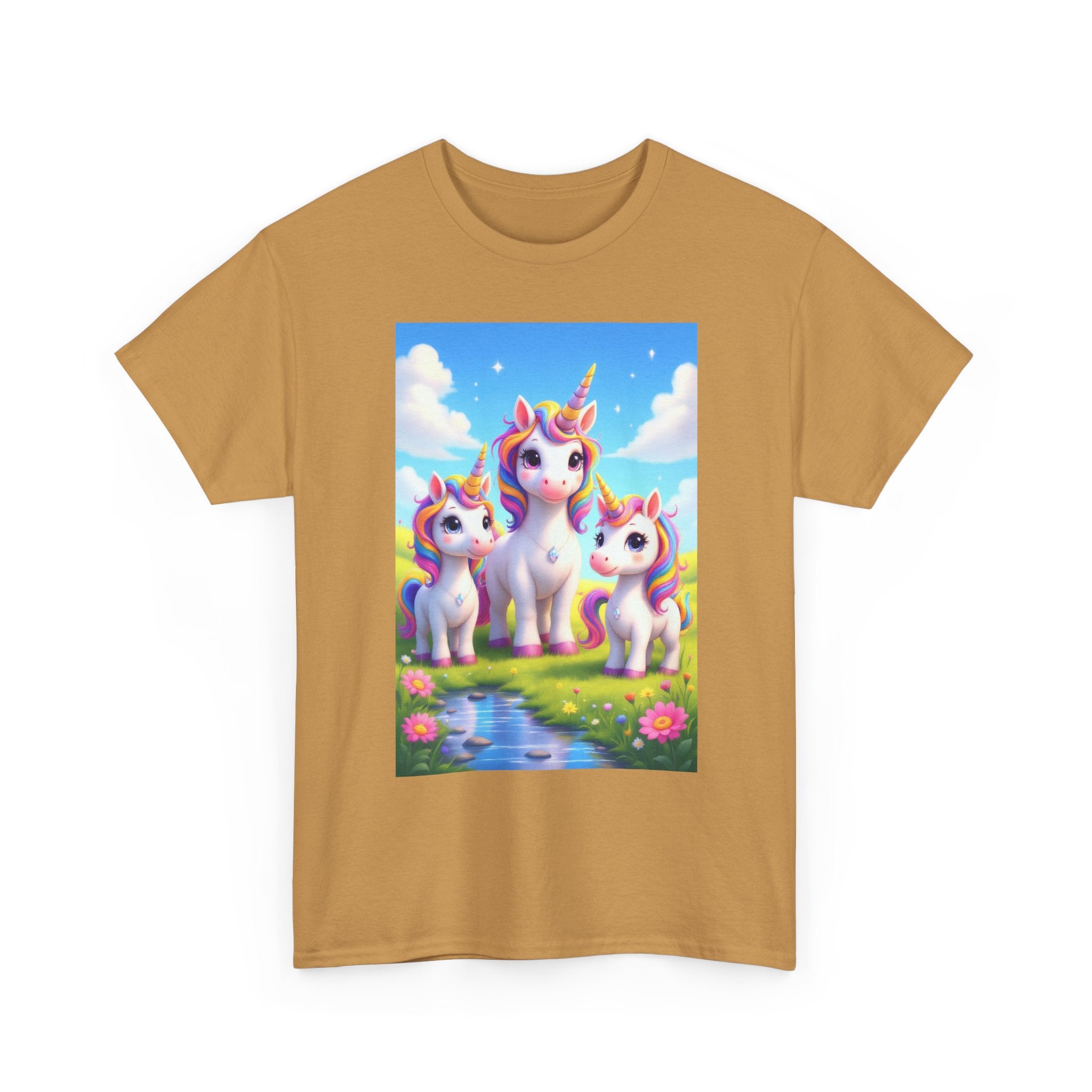 Unisex Tee - Unicorn Family Design