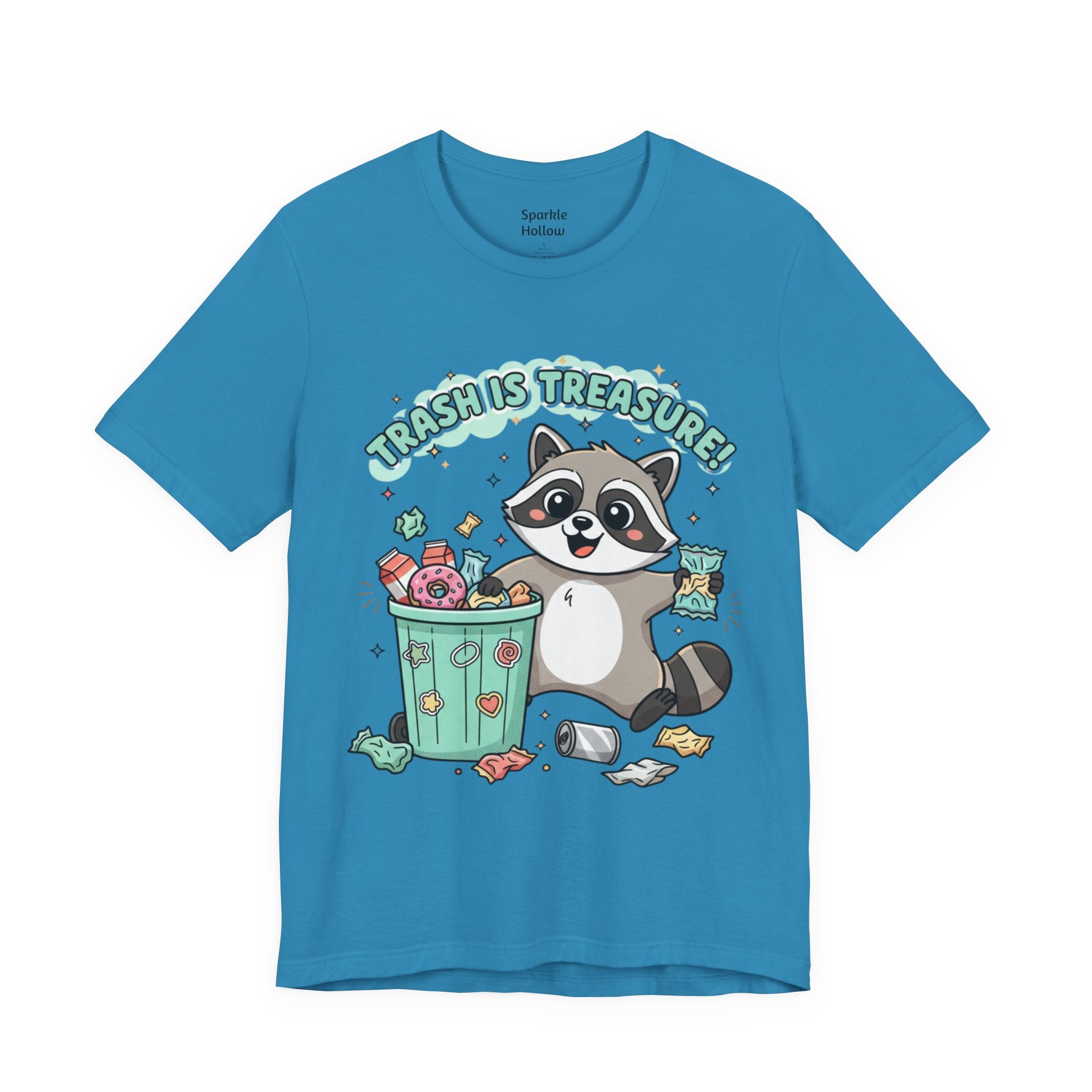 Merry Trash-mas Raccoon Tee | trash panda Christmas, cute holiday humor