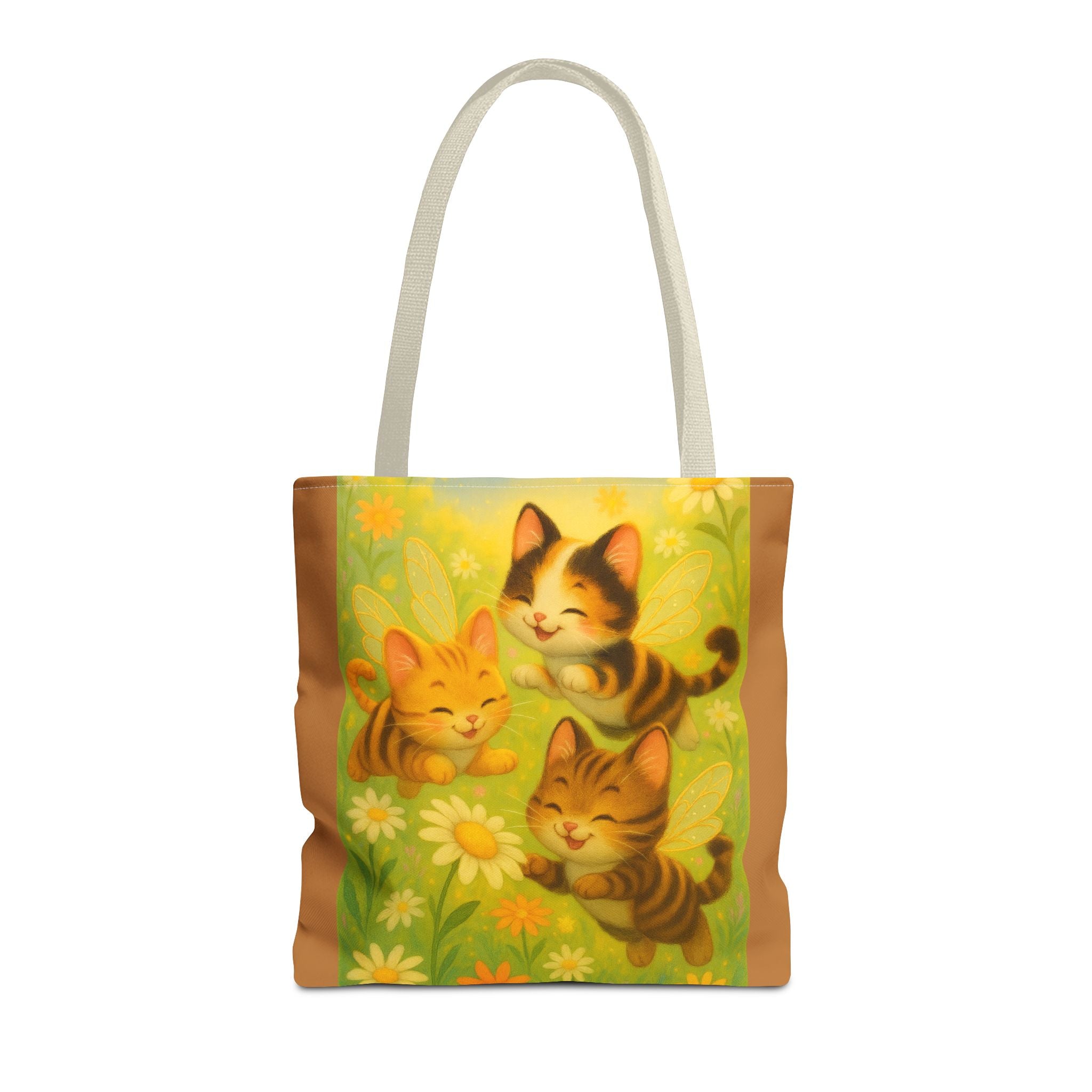 Bumble Cat Tote Bag - Whimsical Design from Sparkle Hollow
