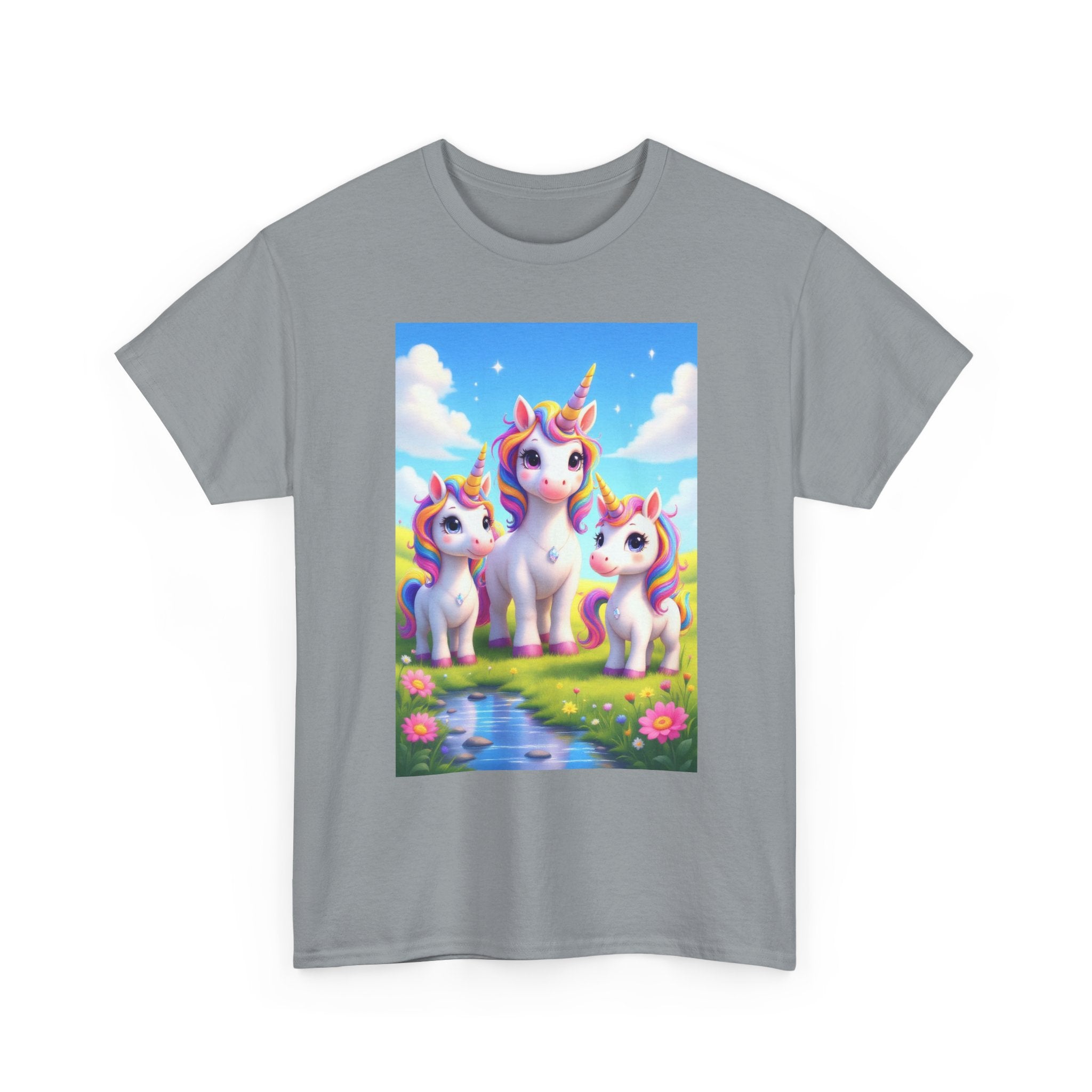 Unisex Tee - Unicorn Family Design