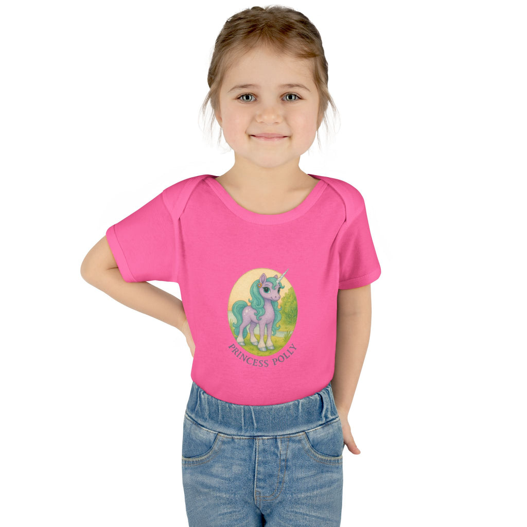 Baby Bodysuit - Princess Polly Unicorn Design
