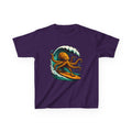 Kids Tee — Octo Surfer Surfing Wave Graphic