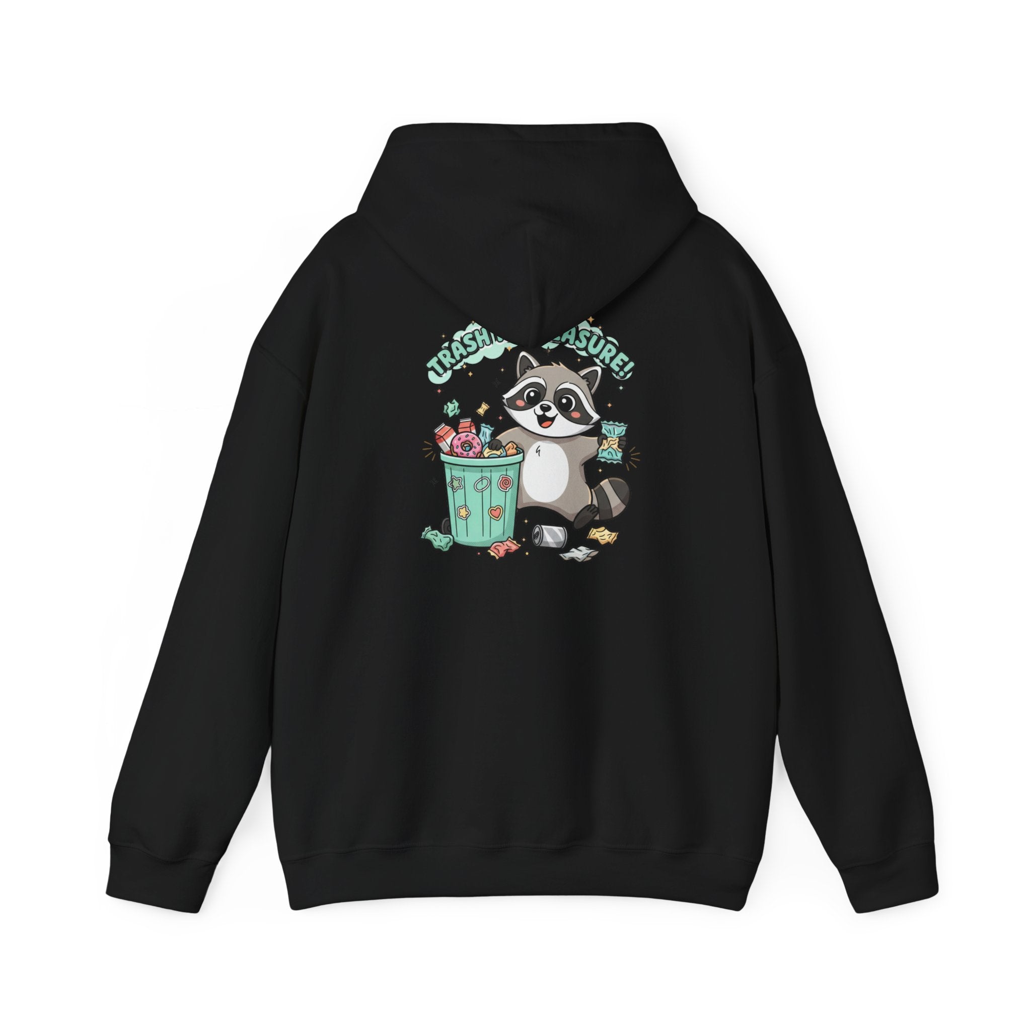 Funny Raccoon Trash Hoodie – 'Trash Panda' Graphic Sweatshirt