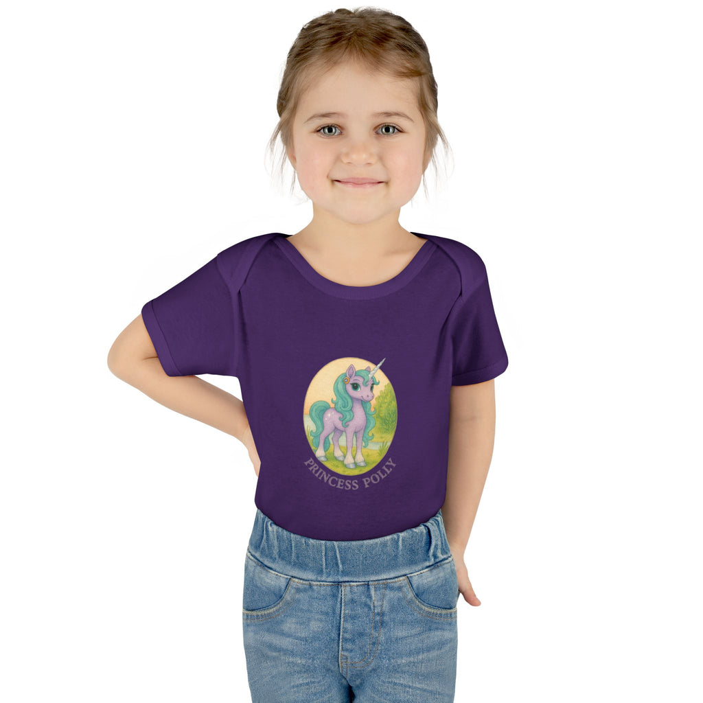 Baby Bodysuit - Princess Polly Unicorn Design