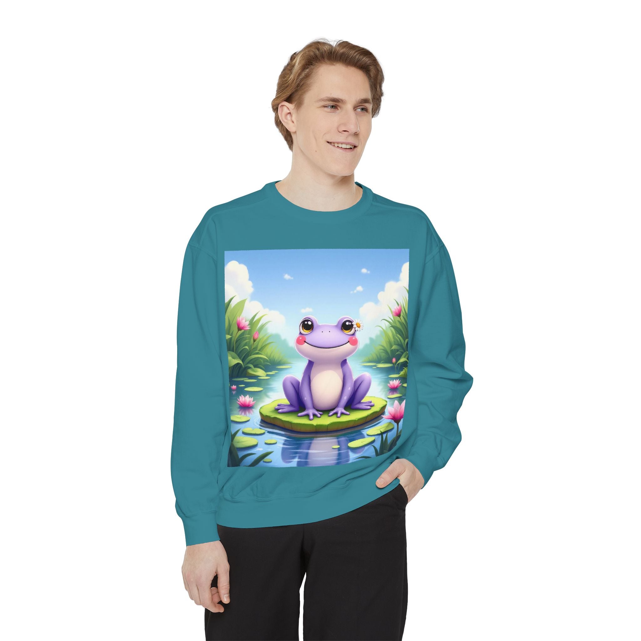 Unisex Garment-Dyed Sweatshirt