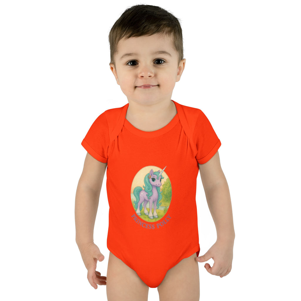 Baby Bodysuit - Princess Polly Unicorn Design