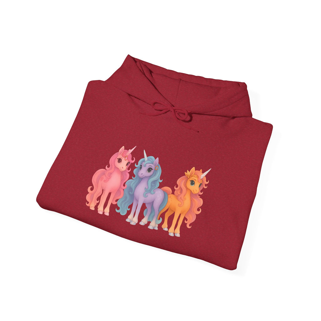 Whimsical Unicorn Hoodie - Cozy Sweatshirt for Dreamers, Gifts for Kids, Cute Fashion, Magical Party Wear, Fun Everyday Style