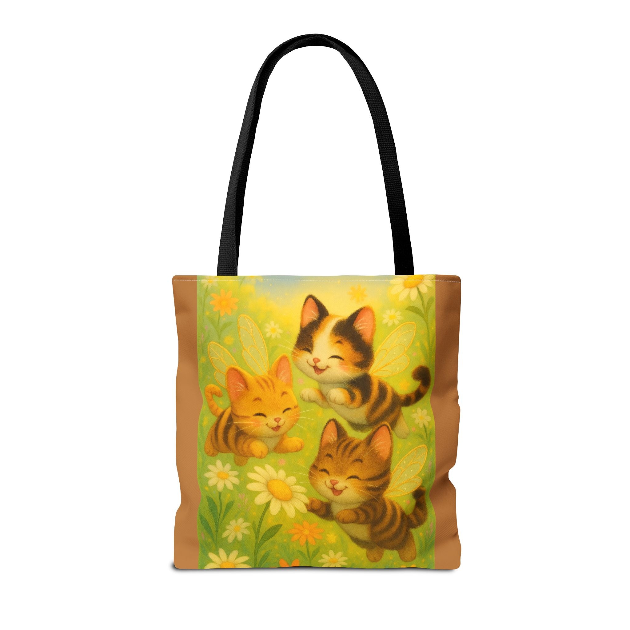Bumble Cat Tote Bag - Whimsical Design from Sparkle Hollow