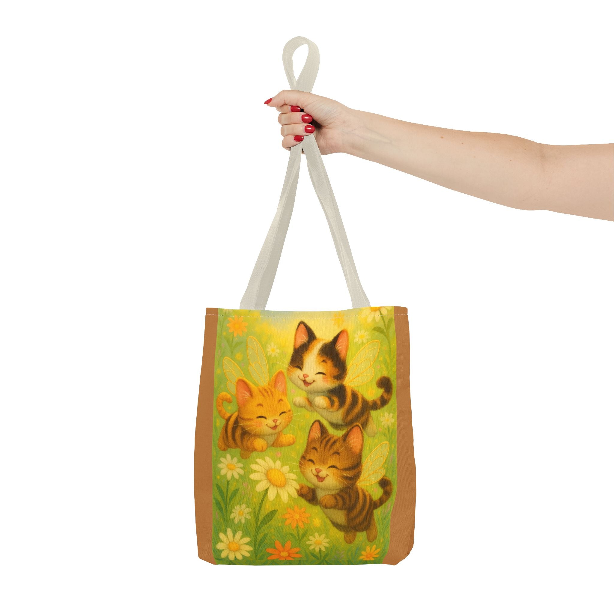 Bumble Cat Tote Bag - Whimsical Design from Sparkle Hollow