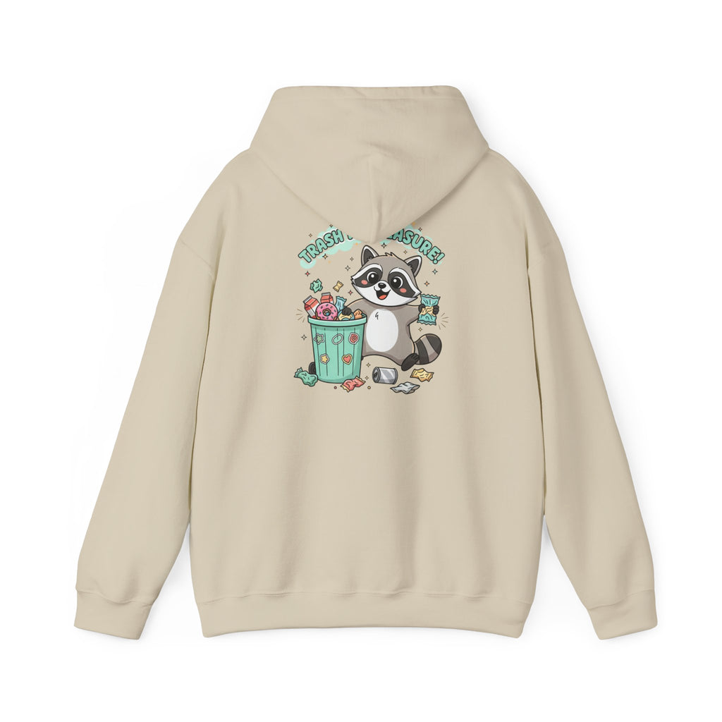 Funny Raccoon Trash Hoodie – 'Trash Panda' Graphic Sweatshirt