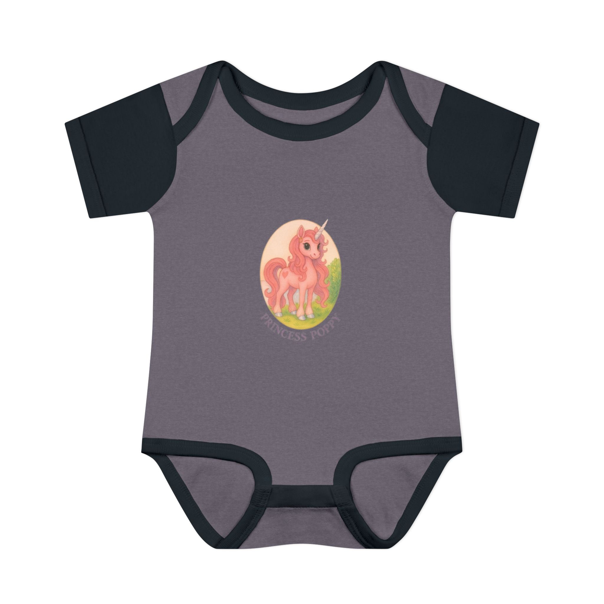 Baby Bodysuit Princess Poppy Unicorn